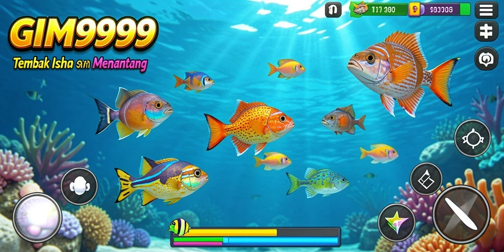 Gameplay seru GIM999 dengan grafis memukau.