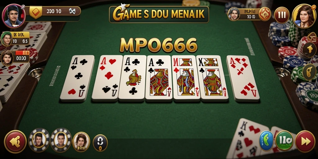 Tampilan menarik dari gameplay Domino MPO666 yang mengasyikkan.