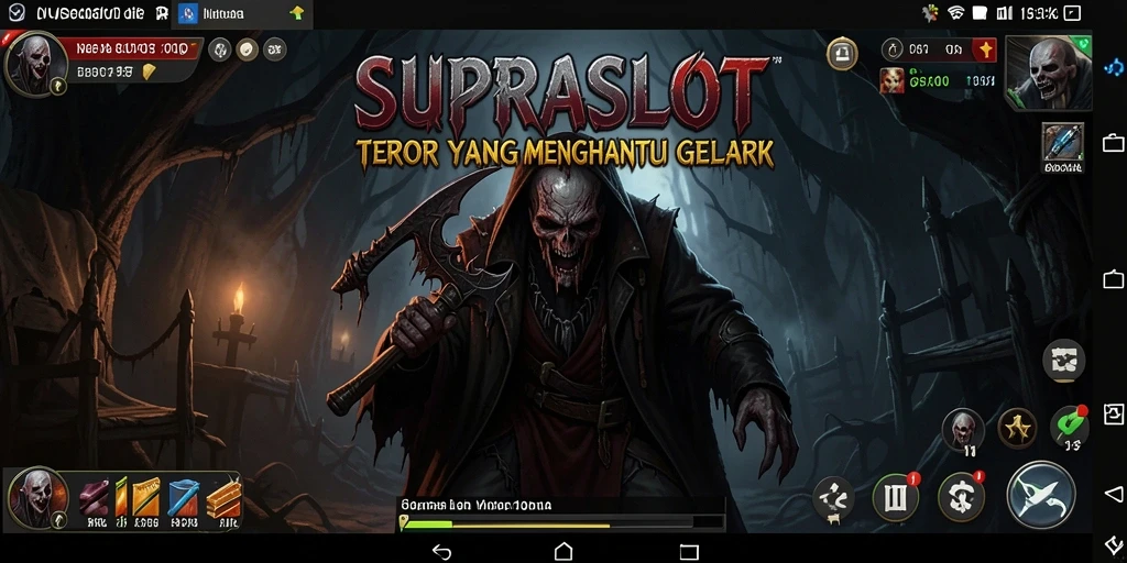 Gameplay menyeramkan yang menegangkan di SUPRASLOT.