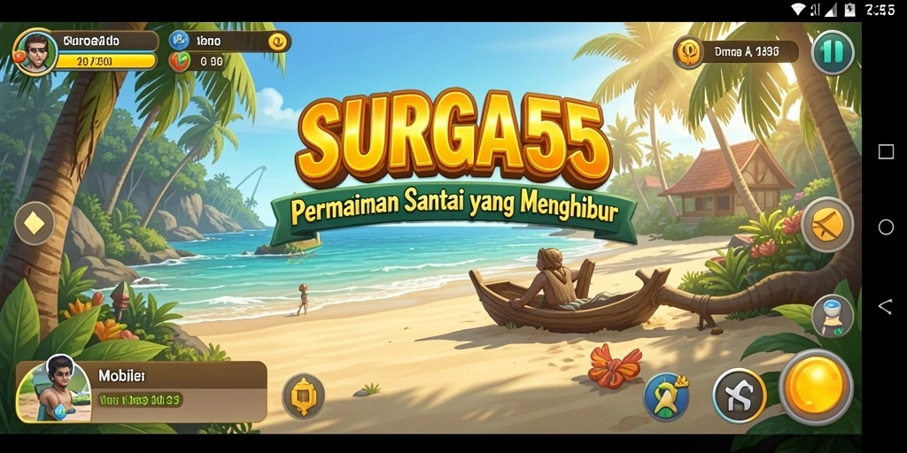 Tangkapan layar gameplay SURGA55 yang menampilkan keseruan bermain.