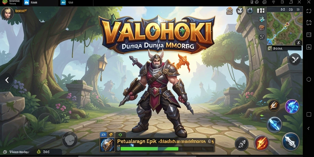 Gameplay VALOHOKI yang memukau dalam dunia MMORPG.