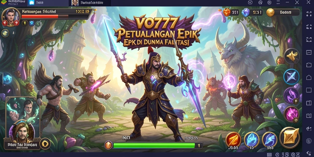Tampilan gameplay seru dari VO777 yang penuh petualangan.